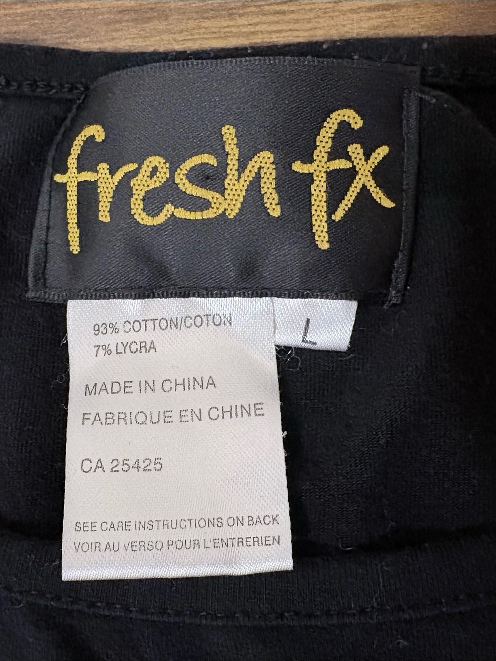 fresh fx Black Rust Artsy Collage Patch work Gothic Y2K Long Sleeve Top Sz L - Picture 6 of 7